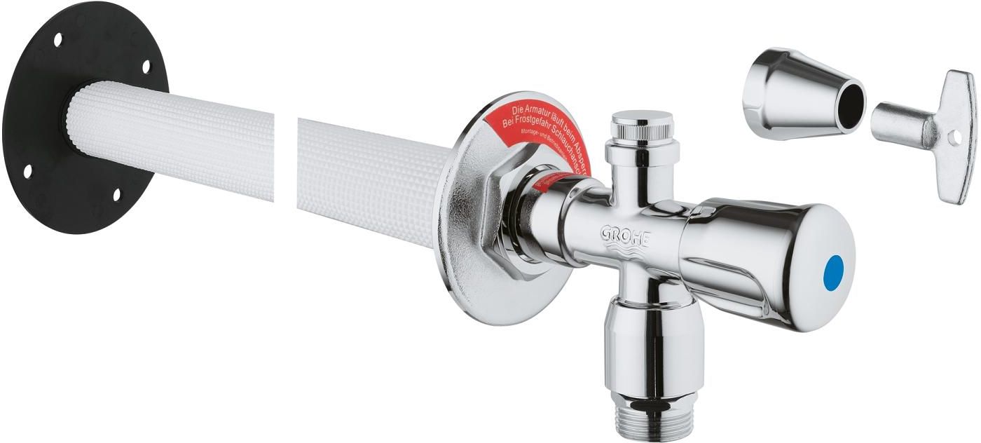 Darmowa Dostawa - Zawór ścienny starlight chrome Grohe Eurotec 41206000