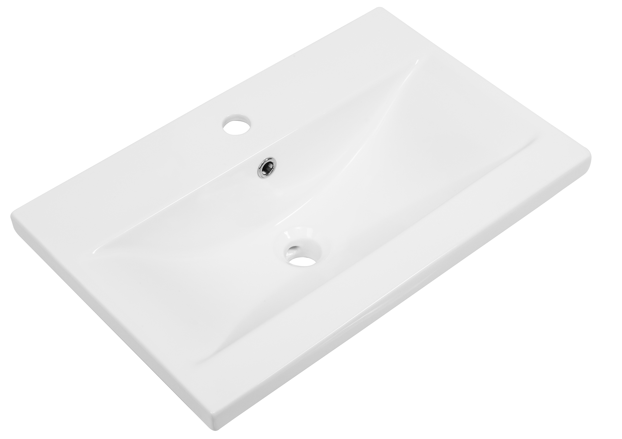 Darmowa Dostawa - Umywalka 62x40 cm prostokątna meblowa biała Astor Iris AUIHR60000