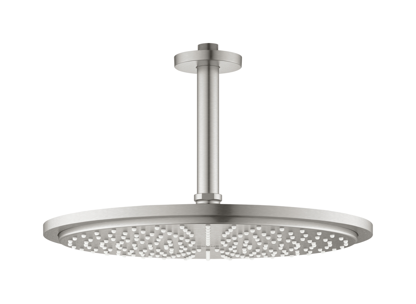 Darmowa Dostawa - Deszczownica z ramieniem 31x31 cm okrągła supersteel Grohe Rainshower 26067DC0