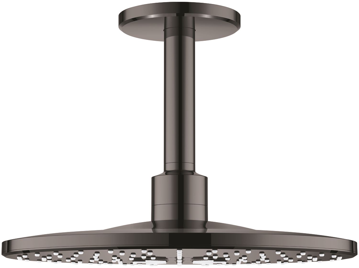 Darmowa Dostawa - Deszczownica z ramieniem 31x31 cm okrągła hard graphite Grohe Rainshower 26477A00