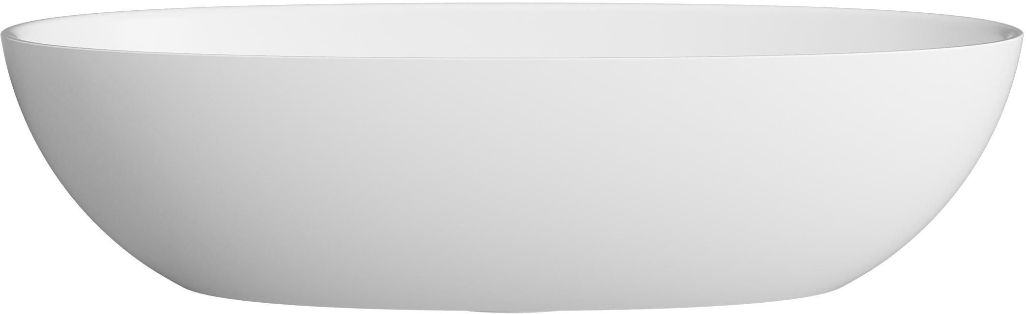 Darmowa Dostawa - Umywalka 60x36 cm owalna nablatowa biała Lavaberg Skinn 663130061033