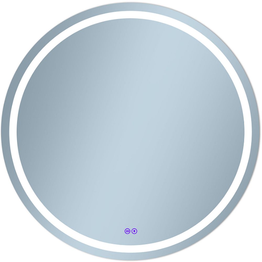 Darmowa Dostawa - Lustro 60x60 cm okrągłe z oświetleniem z matą grzewczą Venti Faro 5905951180403