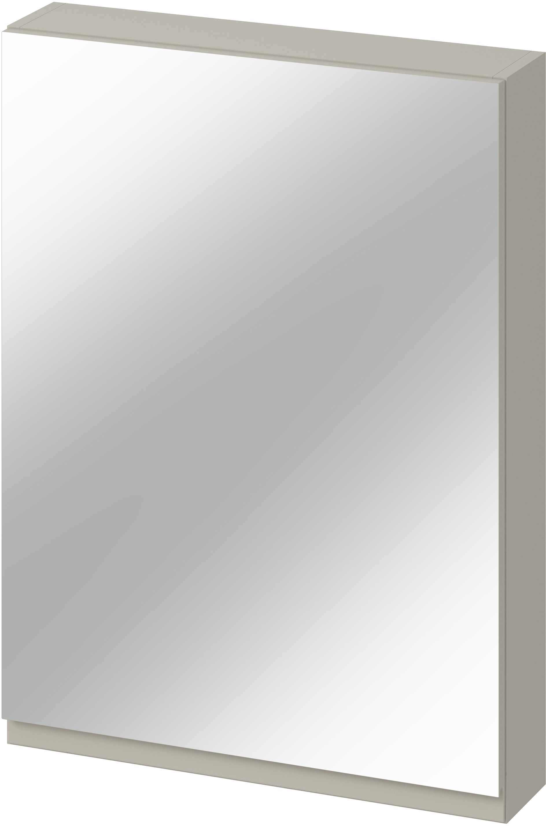 Darmowa Dostawa - Szafka 59.5x14.4x80 cm z lustrem beżowa Cersanit Moduo S590109DSM