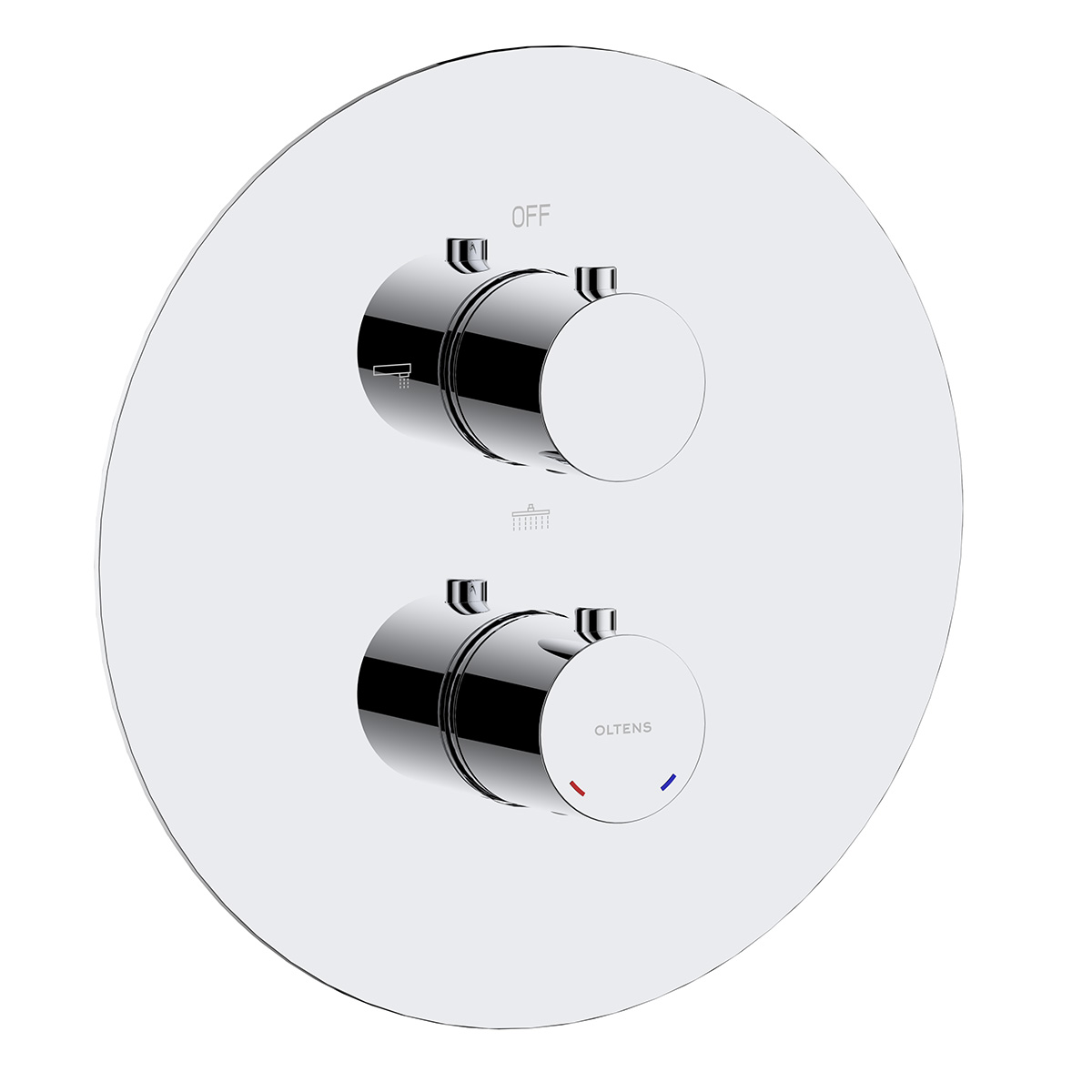 Darmowa Dostawa - Bateria wannowo-prysznicowa podtynkowa z termostatem chrom Oltens Katla 34600100