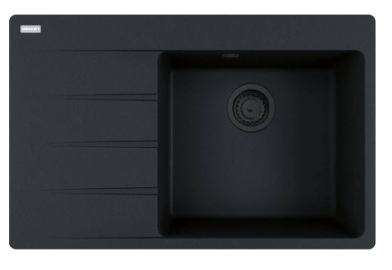 Darmowa Dostawa - Zlewozmywak granitowy 78x50 cm czarny Franke Centro 1140693564