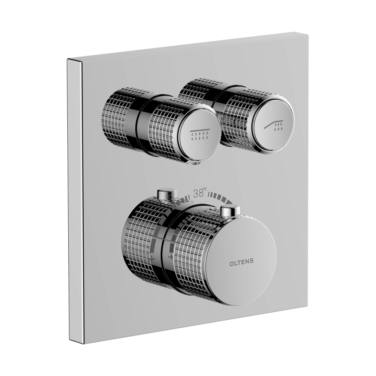 Darmowa Dostawa - Bateria wannowo-prysznicowa podtynkowa termostatyczna chrom Oltens Onega 34602100