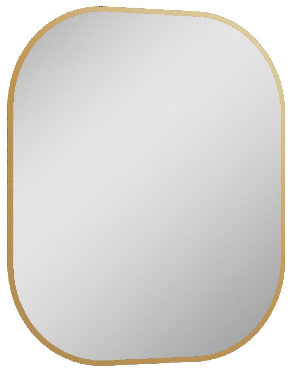 Darmowa Dostawa - Lustro 60x70 cm owalne z oświetleniem złoty Elita Sharon RE060600015570