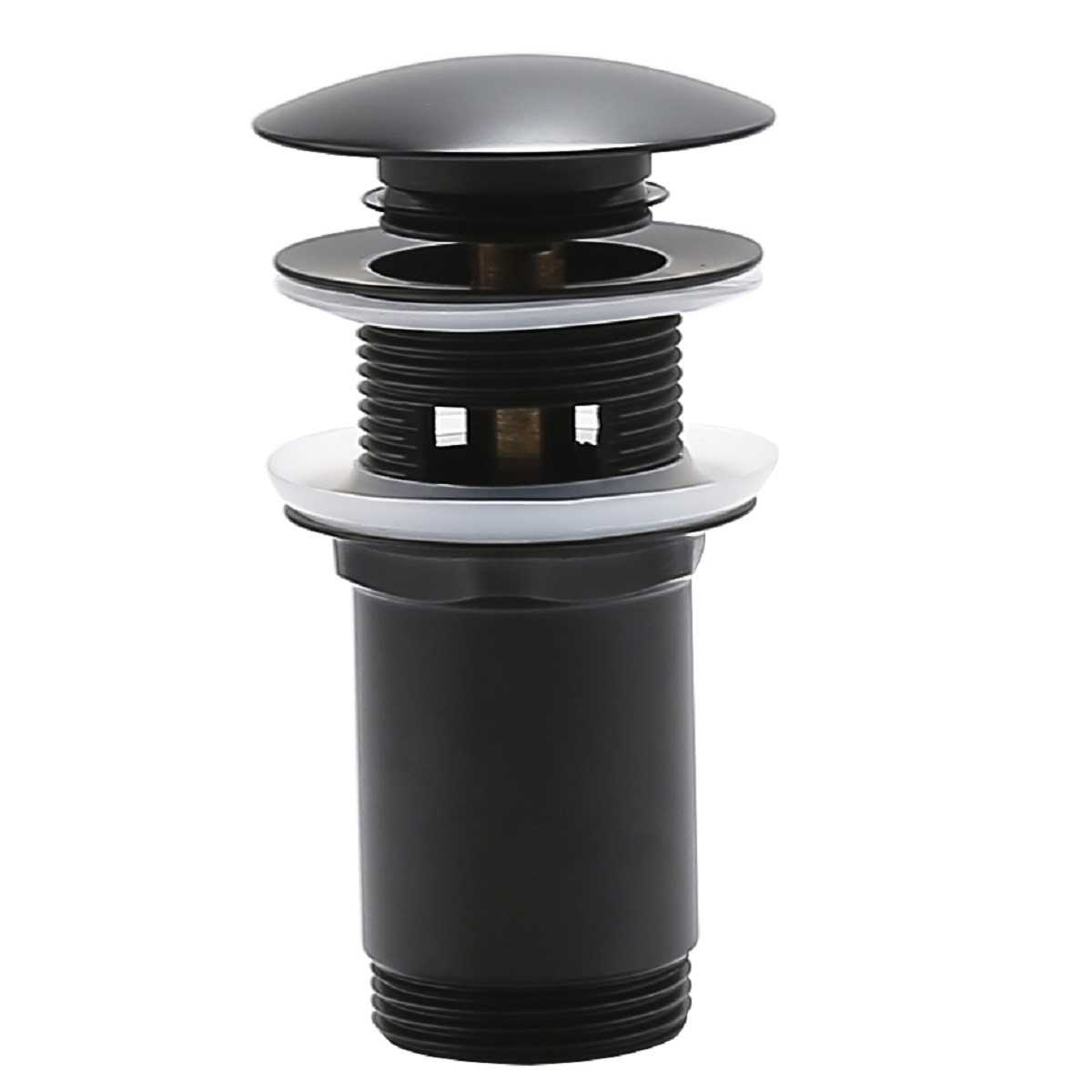 Darmowa Dostawa - Korek do umywalki czarny mat Oltens Halsa 05100300