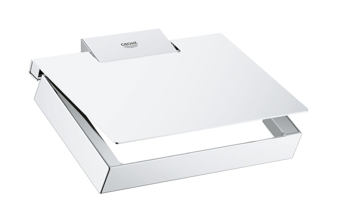 Darmowa Dostawa - Uchwyt na papier toaletowy starlight chrome Grohe Selection Cube 40781000