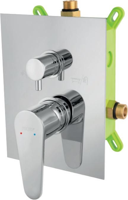 Darmowa Dostawa - Bateria wannowo-prysznicowa podtynkowa Ferro Algeo BAG7P2BOX