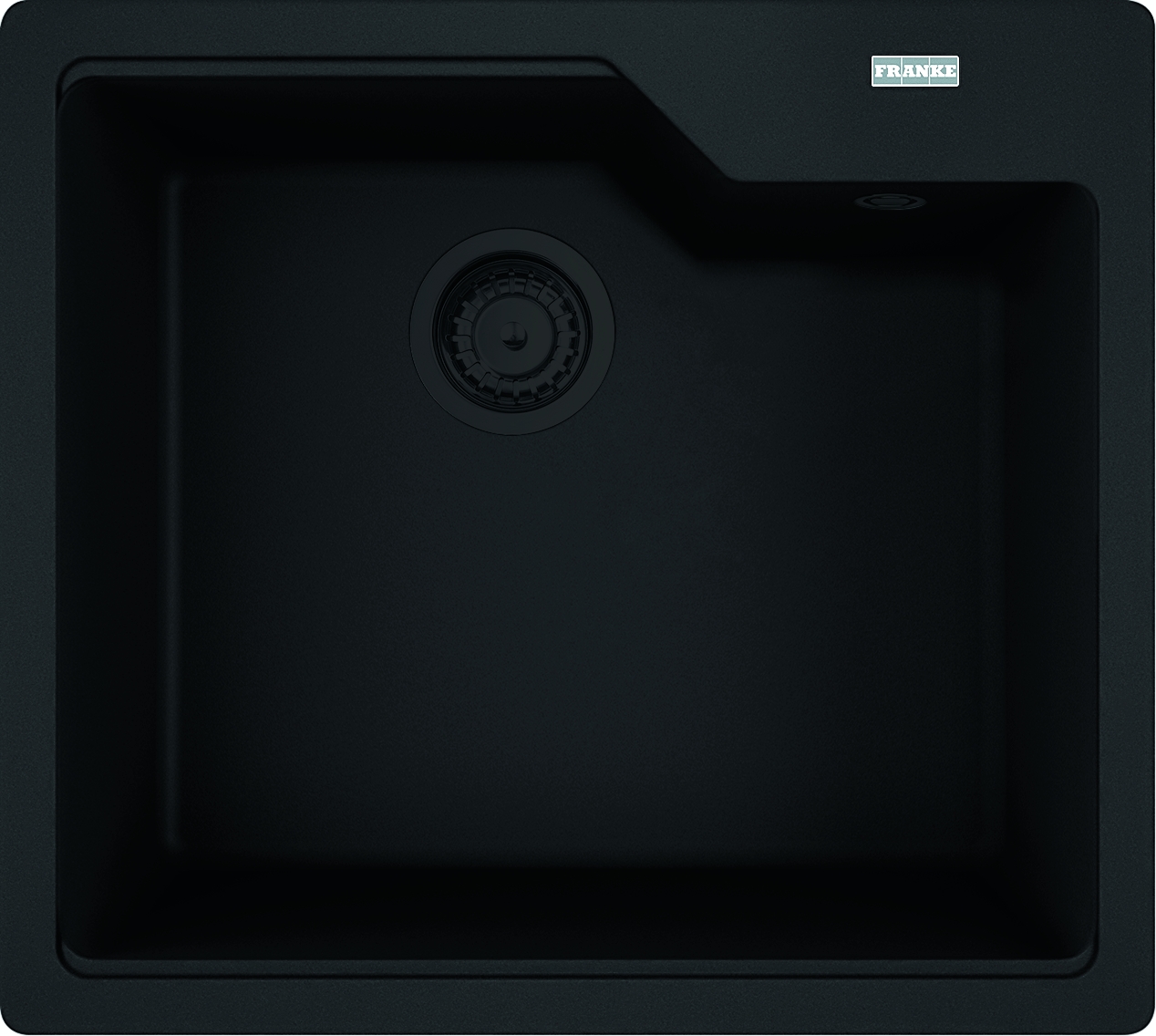 Darmowa Dostawa - Zlewozmywak granitowy 56x50 cm czarny Franke Urban 1140697754