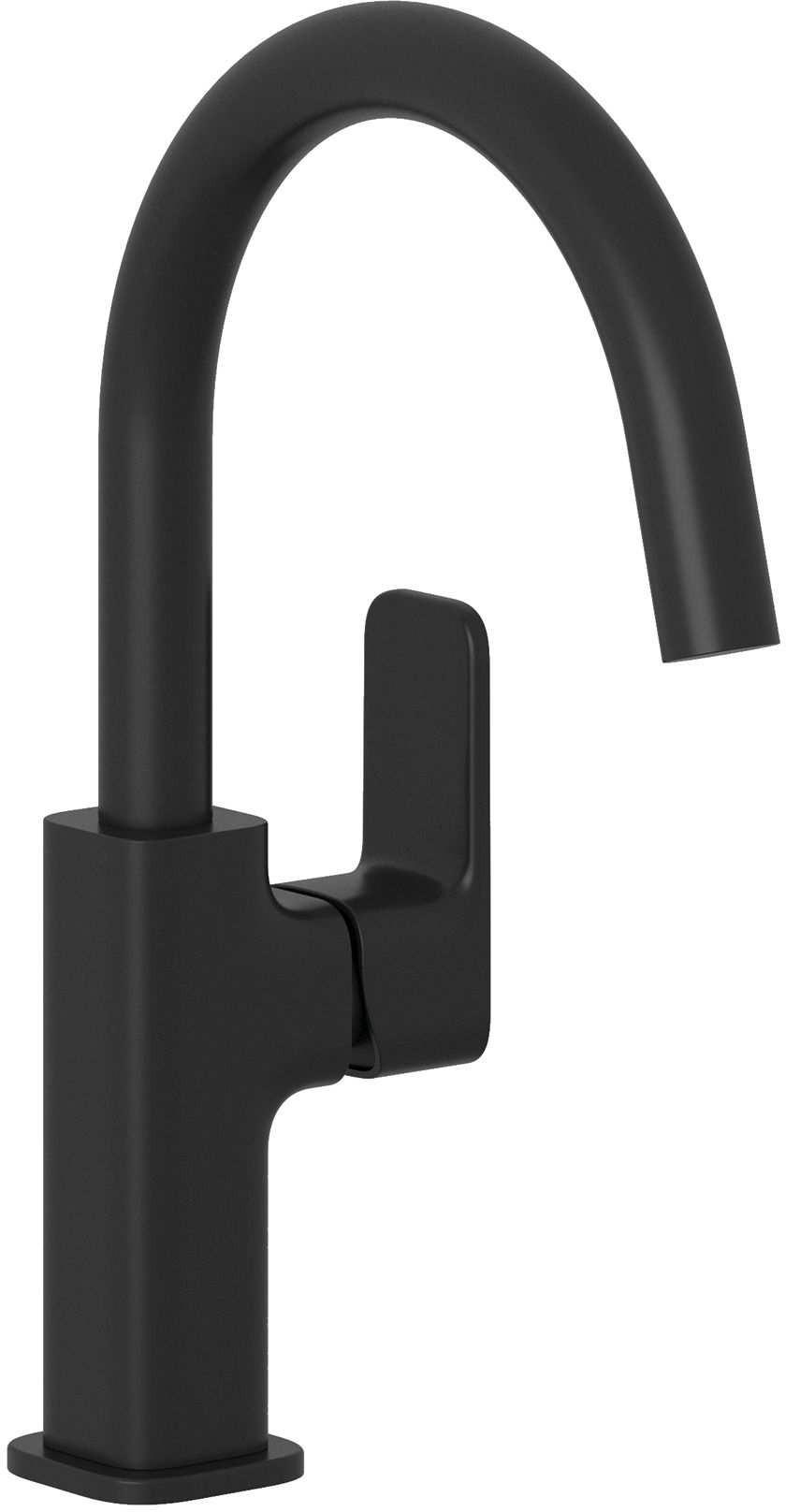 Darmowa Dostawa - Bateria umywalkowa stojąca czarna Kludi Renon 420283975