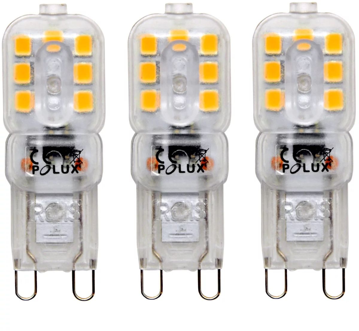 Darmowa Dostawa - Żarówka LED 3x2.5 W 3000 K g9 Goldlux Platinum 306784