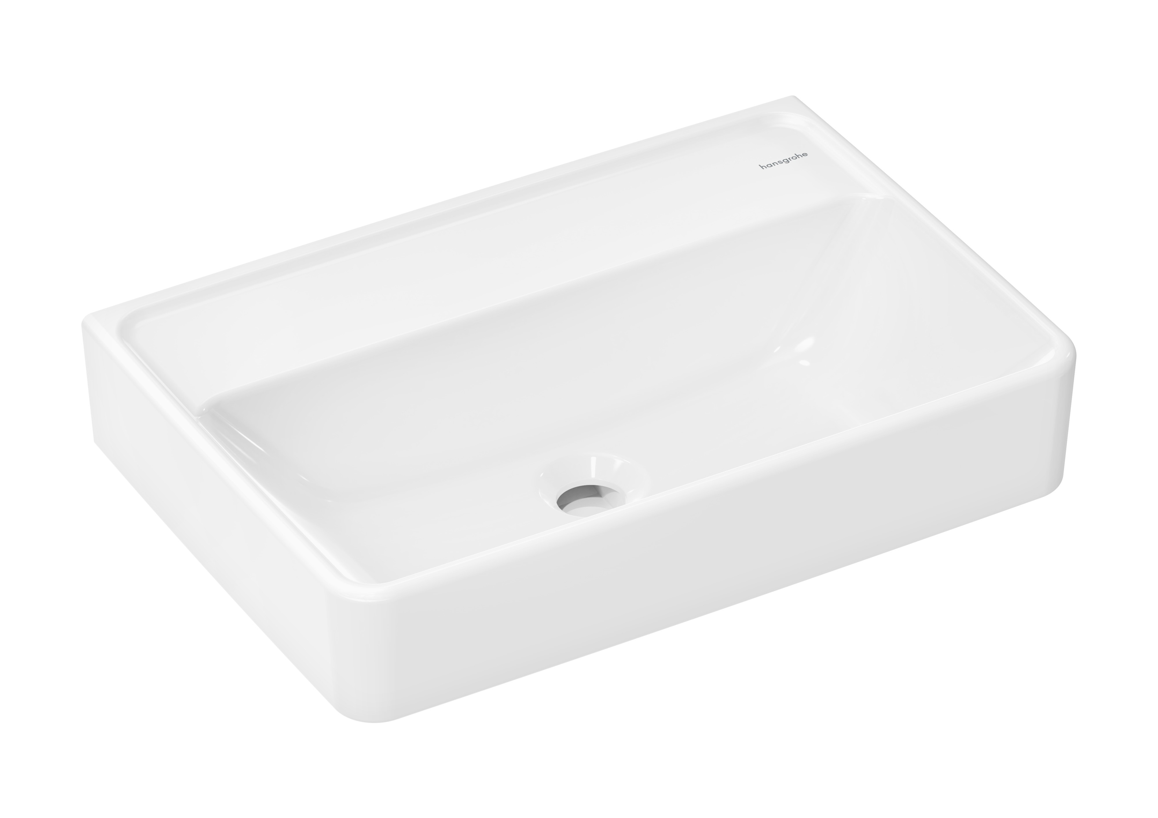 Darmowa Dostawa - Umywalka 55x37 cm prostokątna ścienna biała Hansgrohe Xanuia Q 61123450