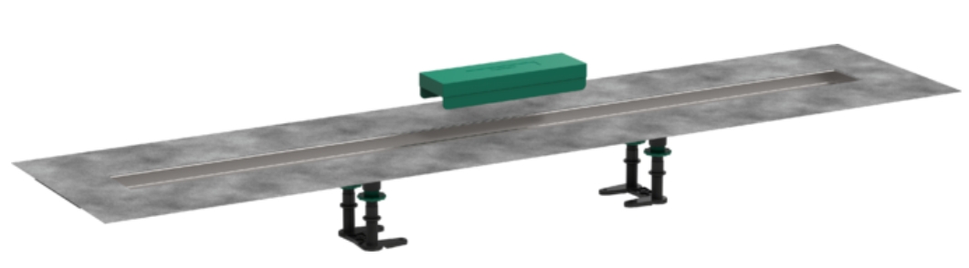 Darmowa Dostawa - Zestaw instalacyjny do odpływów liniowych 120 cm Hansgrohe Raindrain 56015180