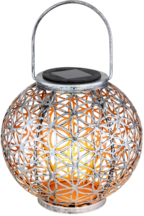 Darmowa Dostawa - Lampa solarna stojąca 1x0.06 W srebrny Globo Lighting Solar 36741