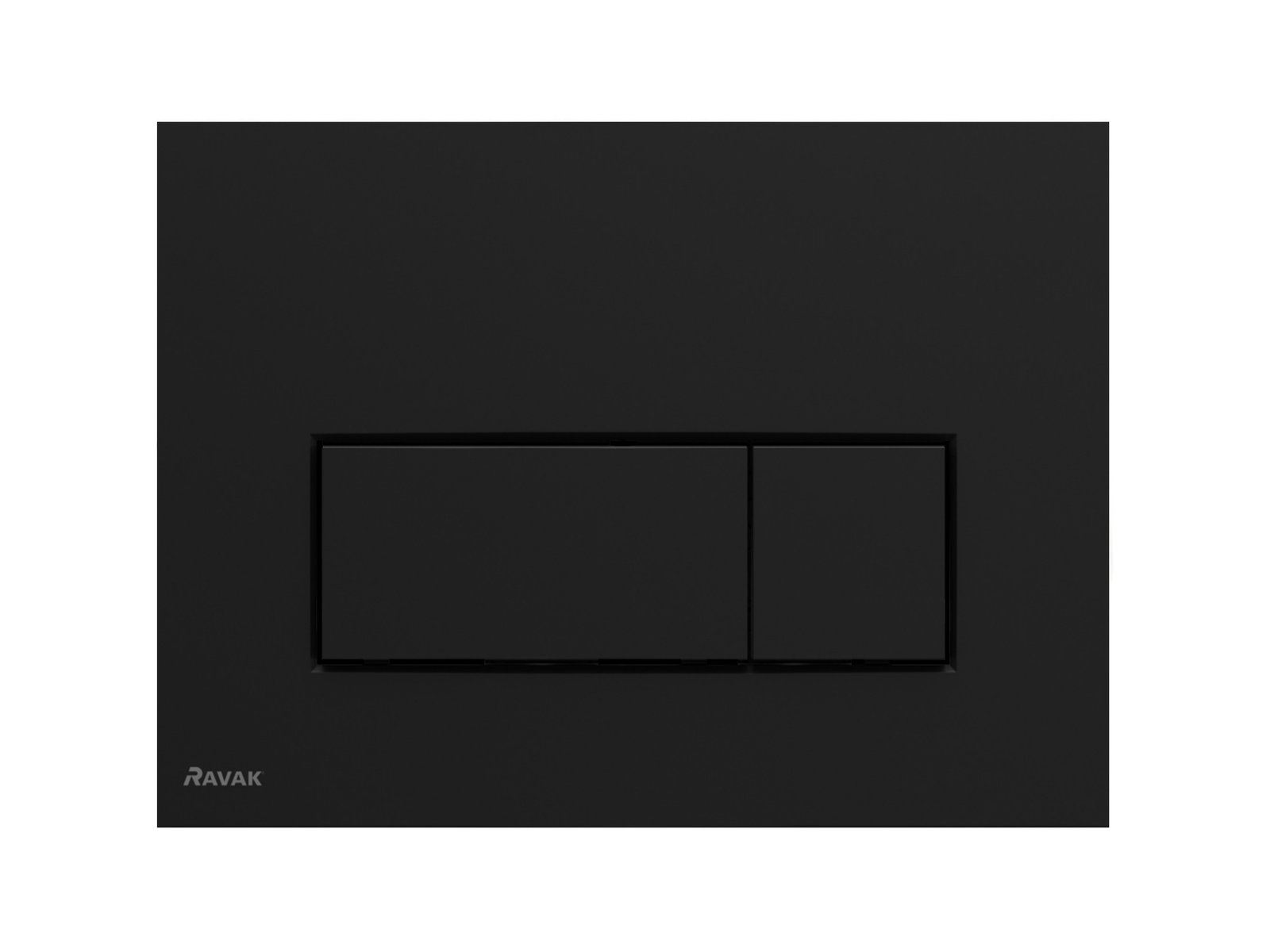 Darmowa Dostawa - Przycisk spłukujący do wc czarny Ravak Uni Slim X01744