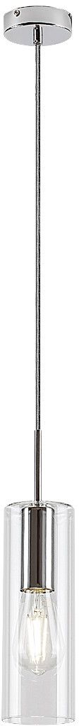Darmowa Dostawa - Lampa wisząca 1x40 W chrom-przezroczysta Rabalux Esta 72048