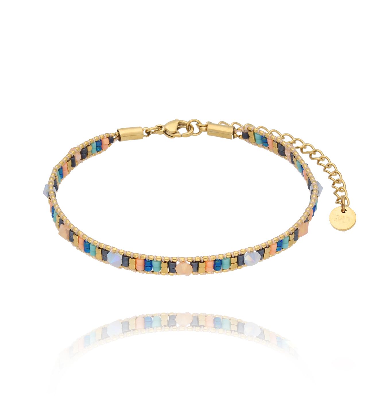 Bransoletka kolorowa z koralikami Miyuki Decor BSC1865