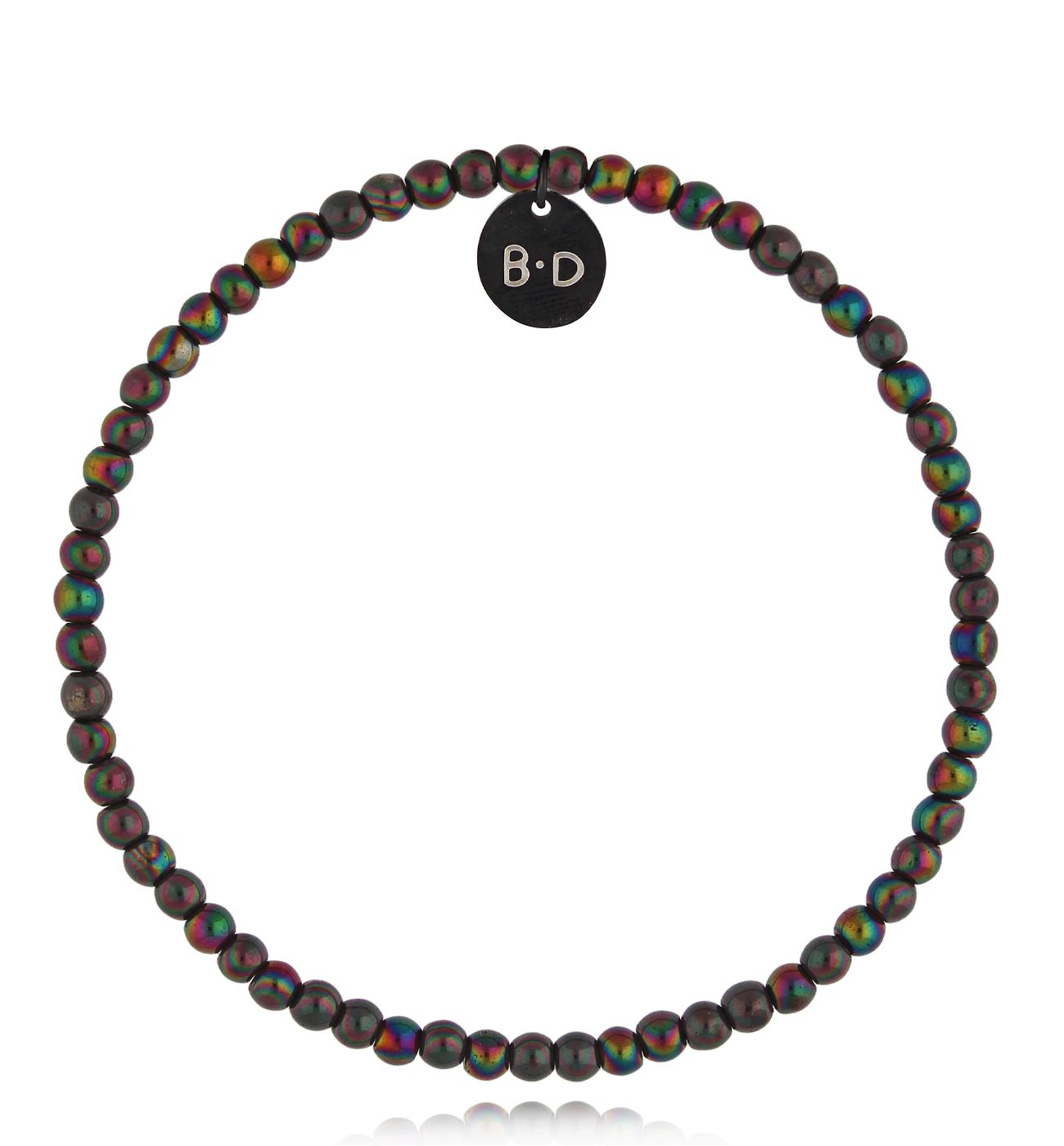 Bransoletka z hematytami stalowymi damska Bello - By Dziubeka