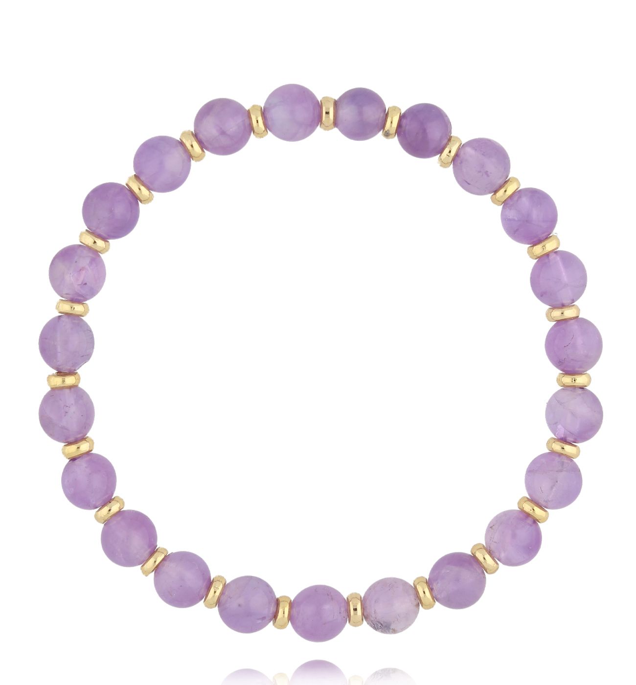 Bransoletka z ametystami Achir BTW2329