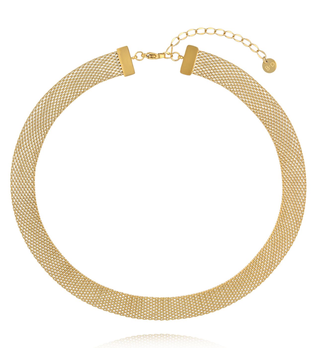 Naszyjnik złoty typu mesh NSY0621