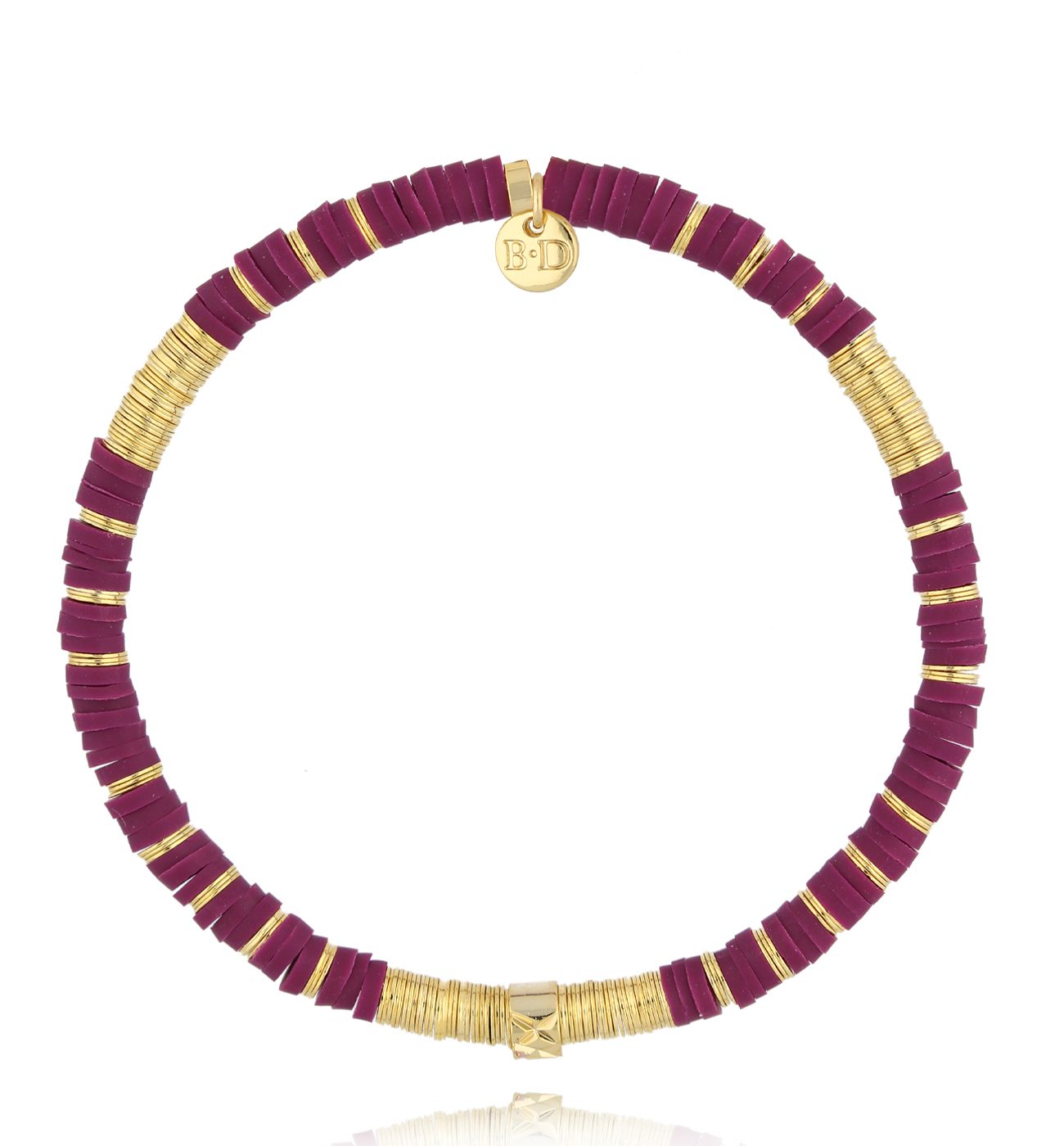 Bransoletka fioletowa BSC2228