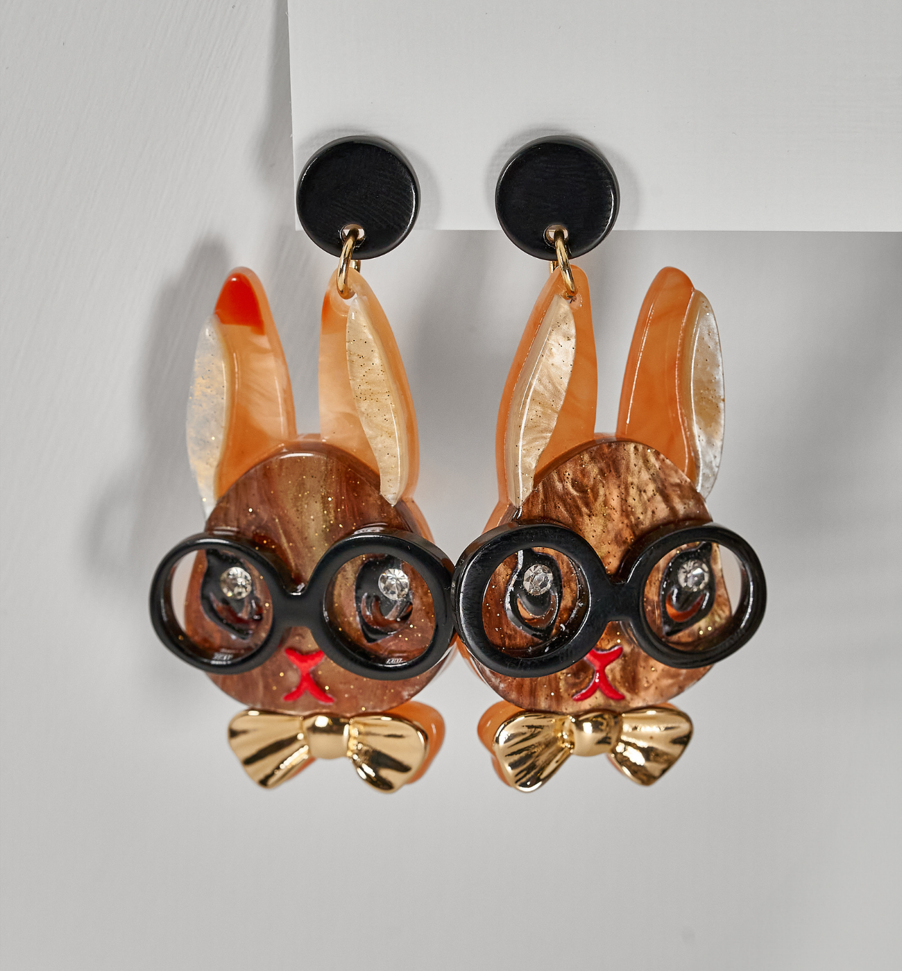 Kolczyki z króliczkami Baxter KZA0135 - By Dziubeka