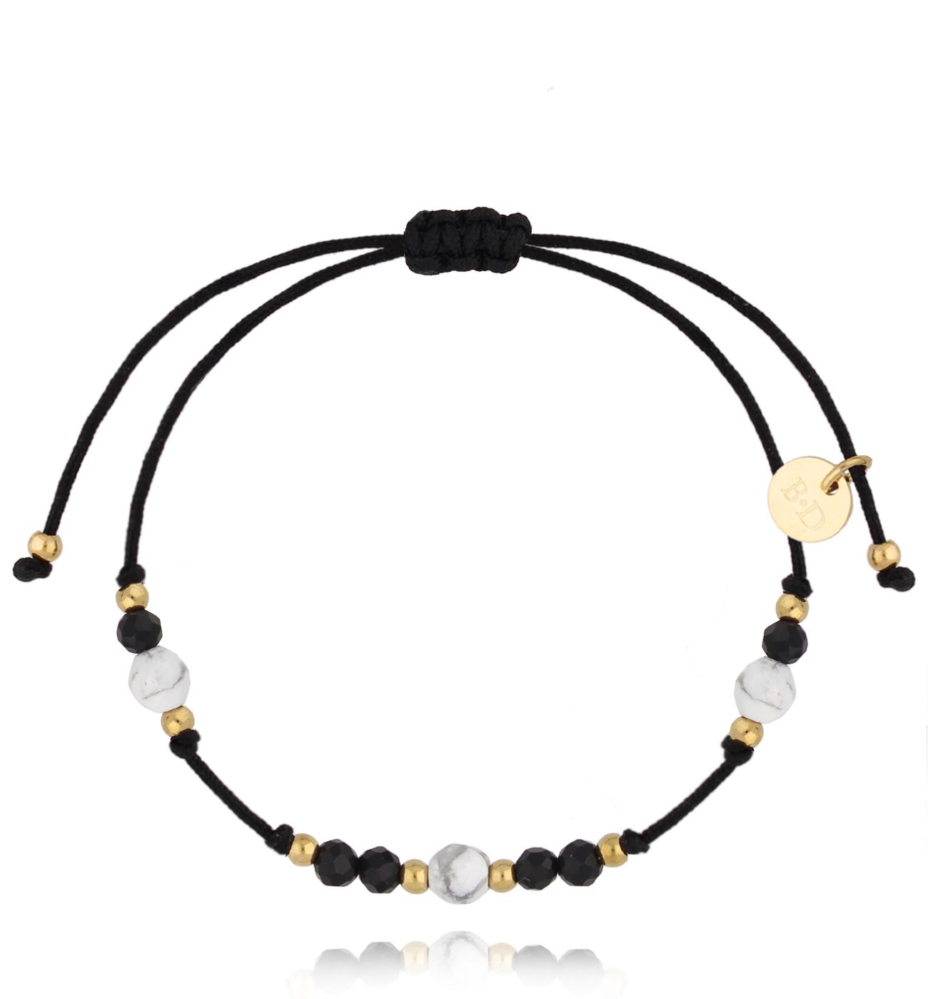 Bransoletka z howlitami Universe Stones BSC1395