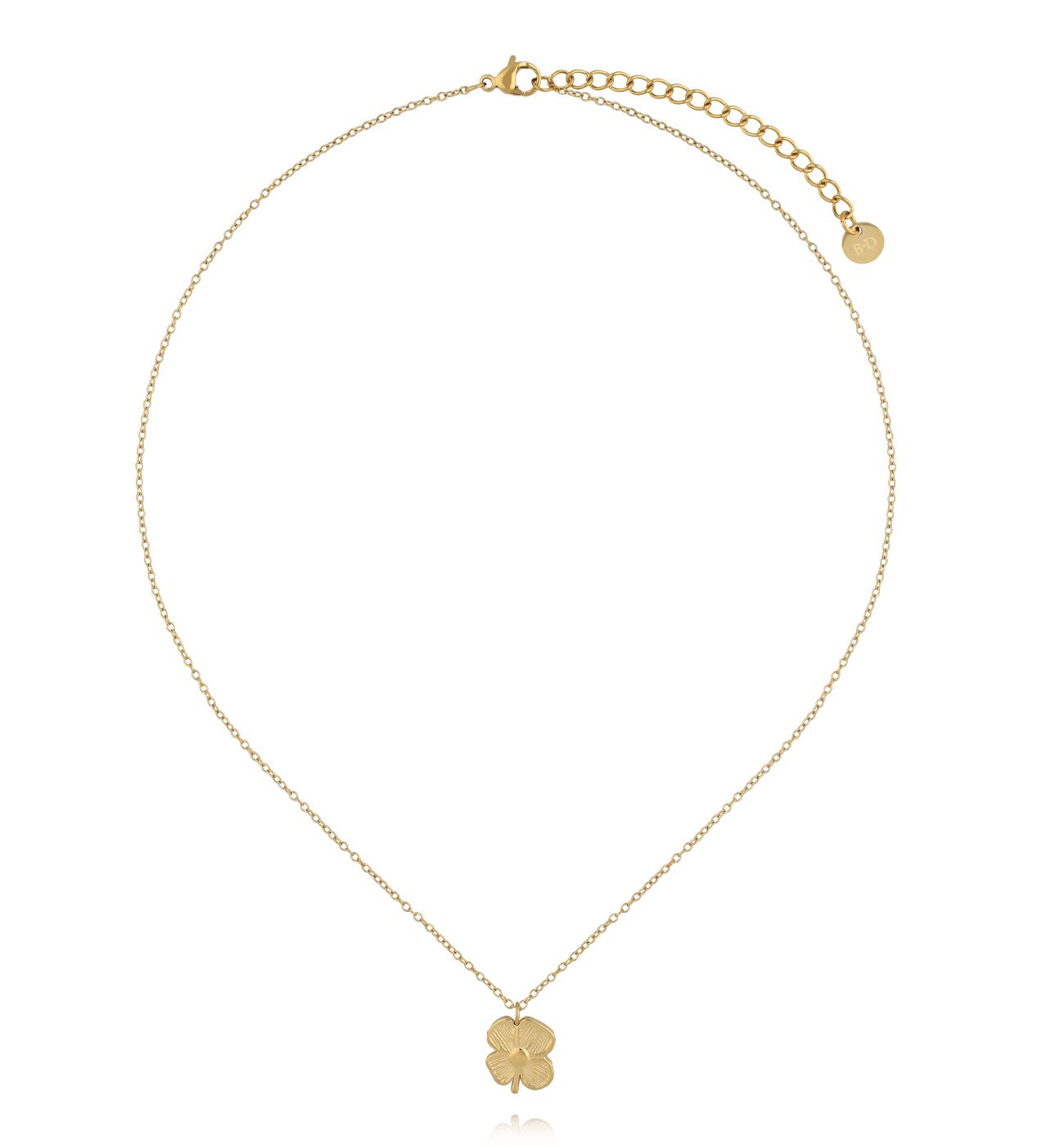 Naszyjnik z koniczynką złoty NSA1503