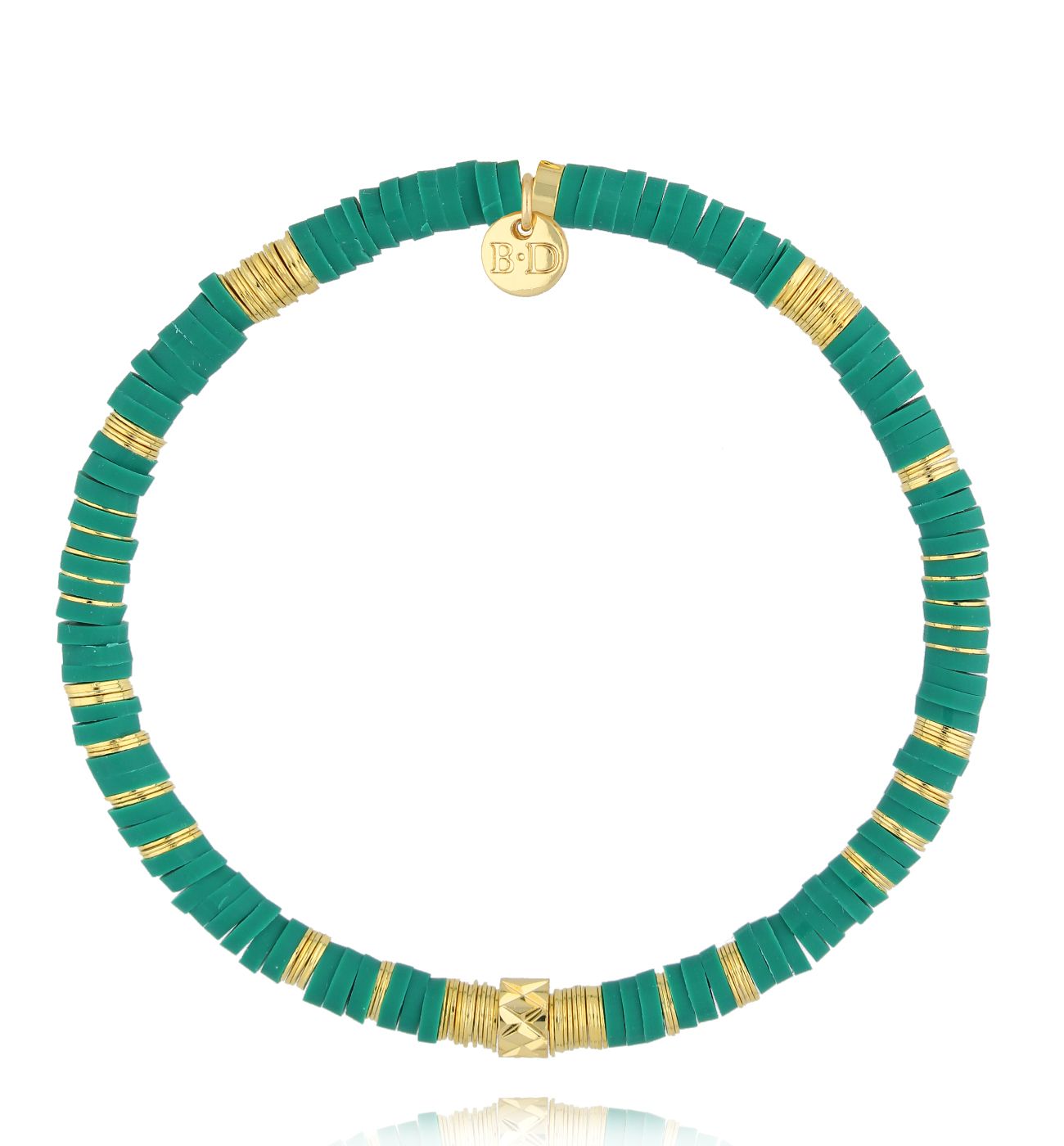 Bransoletka zielona - By Dziubeka