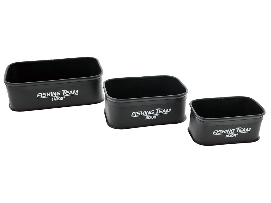 JAXON pojemniki kuwety na pellet zanętę EVA 3 szt RE-101