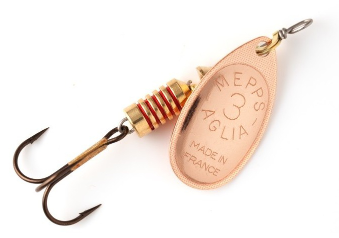 Mepps błystka AGLIA #3 MIEDZIANA