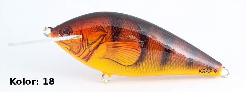 Bonito Wobler Krąp 9cm SDR Pływający #18