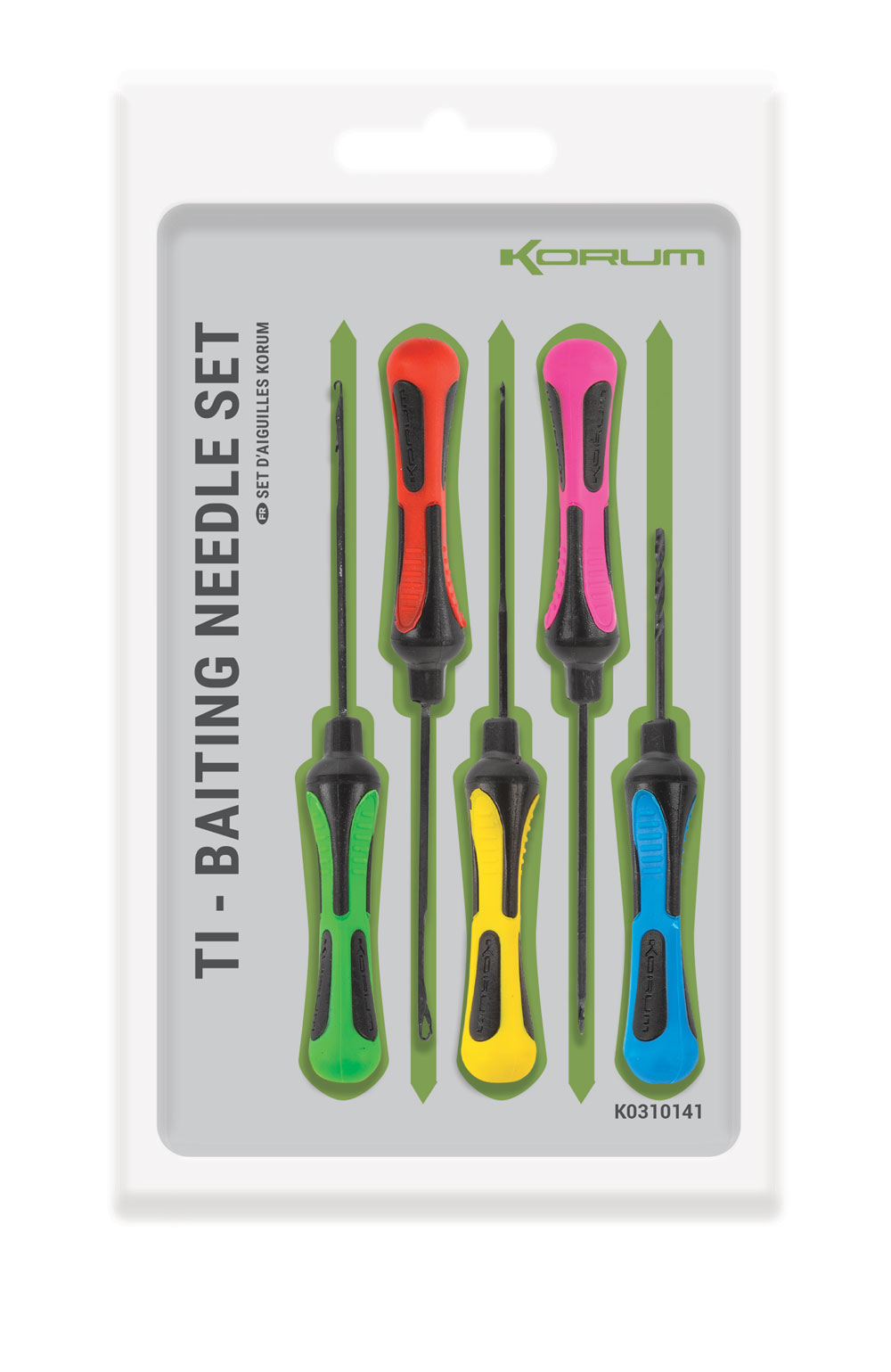 Korum Zestaw igieł Ti - Baiting Needle Set