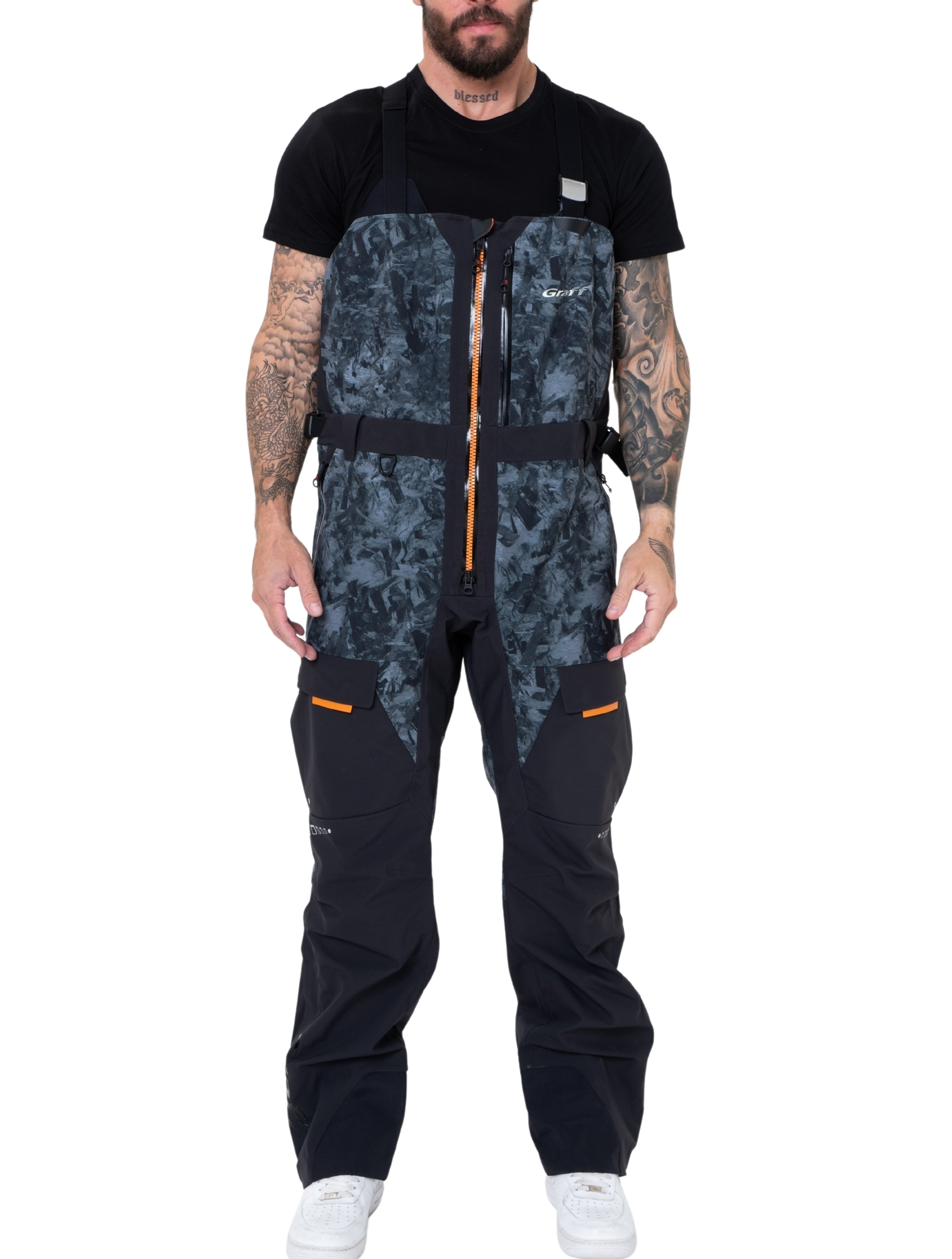 Graff Spodnie Przeciwdeszczowa 731B-8/3 Carbon Edition 3.0 182-188cm