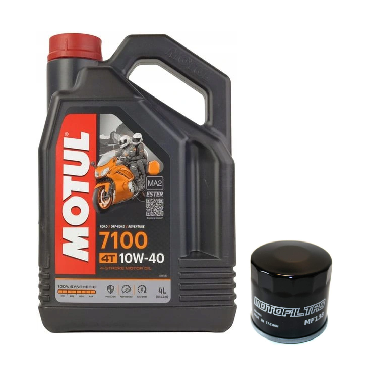 MOTUL 7100 4T 10W40 ESTER 4L + FILTR - Petrostar