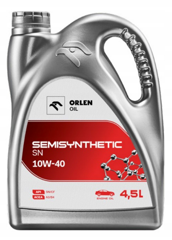 ORLEN SEMISYNTETIC SN 10W40 4.5L - Petrostar