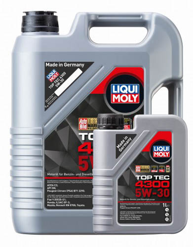 LIQUI MOLY TOP TEC 4300 5W30 6L - Petrostar