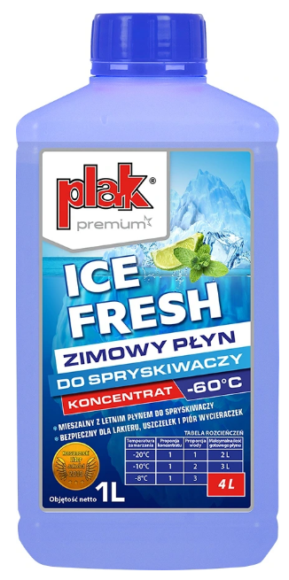 PLAK ICE FRESH ZIMOWY KONCENTRAT -60°C 1L - Petrostar