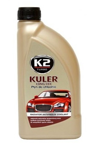K2 KULER PŁYN CHŁODNICZY G12 CZERWONY 1L - Petrostar