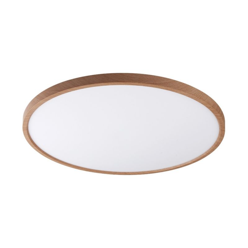 Plafon sufitowy nowoczesny Zuma Line Cami drewno-biały LED 48W 3000K/4000K/6000K 4297lm IP20 wym: 2,5 x 60 x 60 cm - 1 szt.