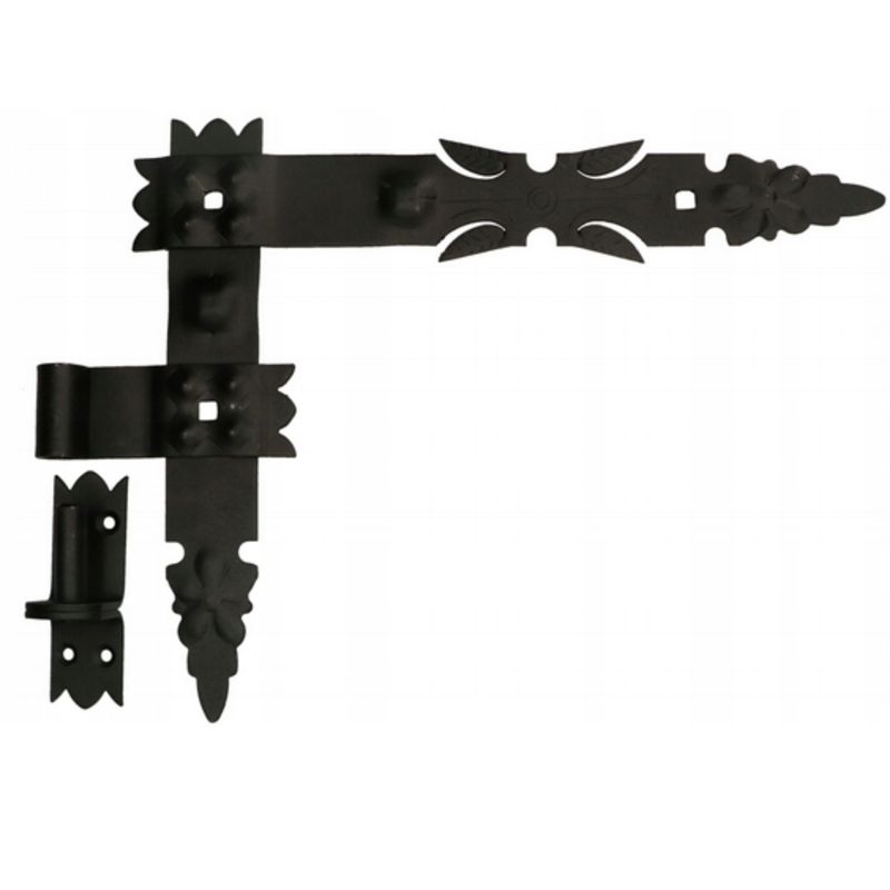 Zawias FEINZ Pasowy Kątowy Kuty Do Drzwi 400X320Mm Zestaw 4 1 kpl.