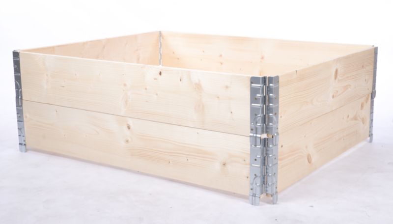 Skrzynia na warzywa MODO24 40x120x100 cm naturalne drewno 1 szt.