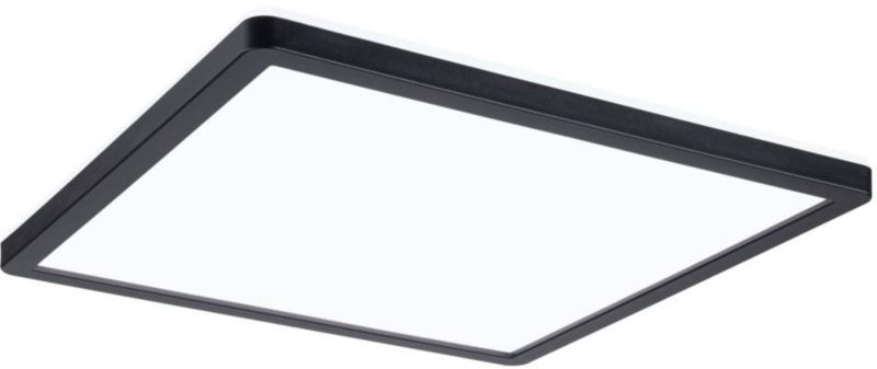 Plafon LED Paulmann Atria Shine czarny 4000K 16W IP20 1 szt.