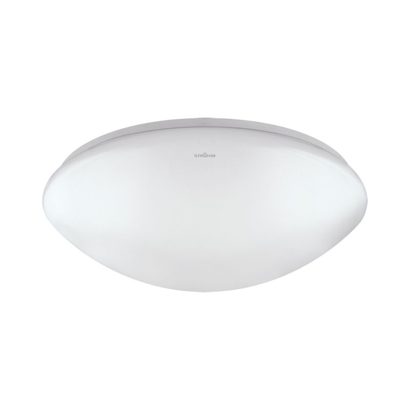 Plafon sufitowy Struhm Leon biały LED 16W 4000K 1360lm łazienkowy IP44 wym: 10 x 32,5 x 32,5 cm tworzywo sztuczne - 1 szt.