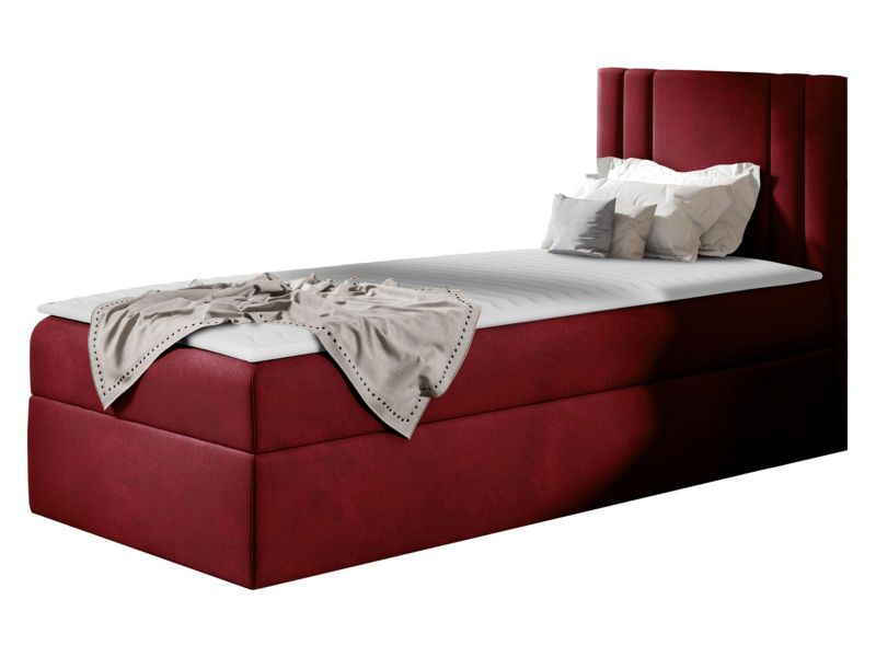 Łóżko kontynentalne MIRJAN 24 Carmen Mini 80x200, Strona: Prawa buraczkowy 1 szt.