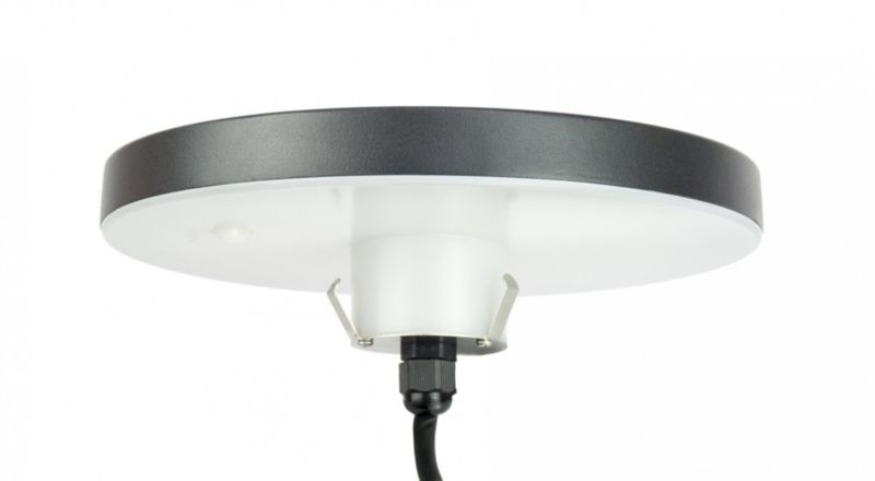 Głowica lampy ulicznej SU-MA Rondo Ii czarna LED 12W 3000K / 4000K / 6000K 1140lm zmienna barwa IP65 wym: 7 x 20 x 20 cm - 1 szt.