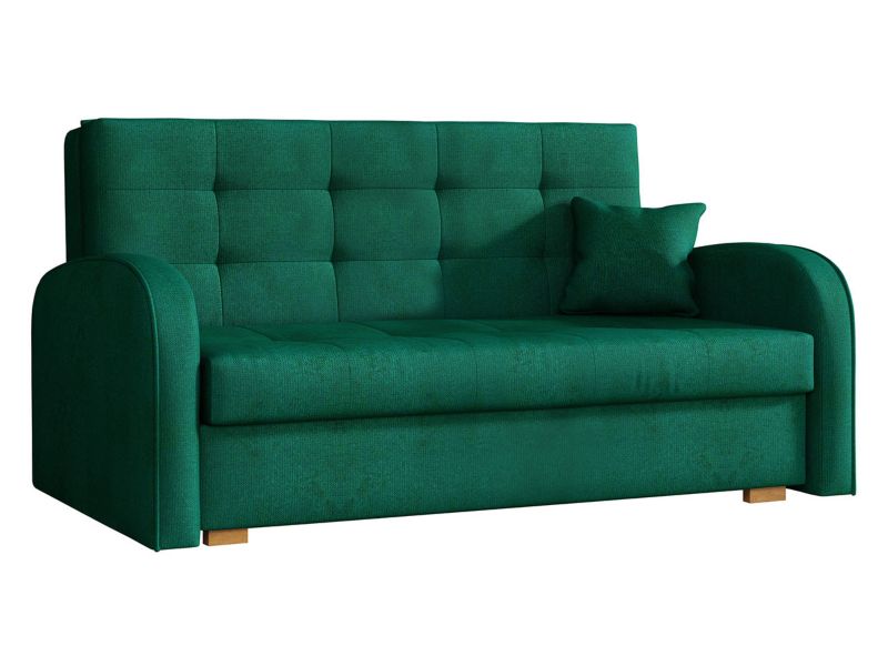 Kanapa rozkładana MIRJAN 24 Viva Gold III butelkowa zieleń 1 szt.