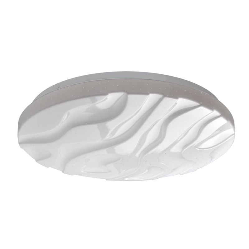 Plafon sufitowy Polux Cloud biały LED 18W 4000K 1850lm IP44 wym: 6,5 x 33 x 33 cm tworzywo sztuczne - 1 szt.